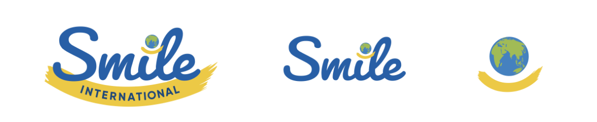 Smile International's logos (dark)