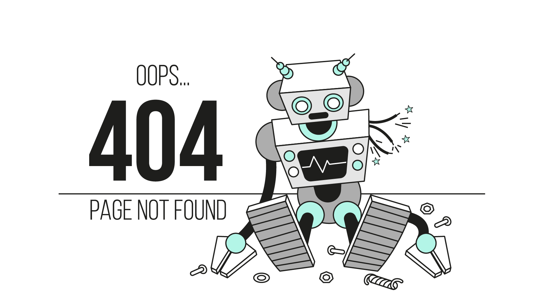 8 Funny and Clever 404 Pages | Geek Designs Blog